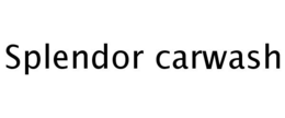 SPLENDOR CARWASH trademark