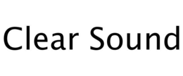CLEAR SOUND trademark