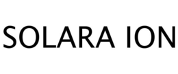 SOLARA ION trademark