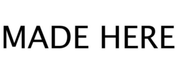 MADE HERE trademark