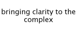 BRINGING CLARITY TO THE COMPLEX trademark