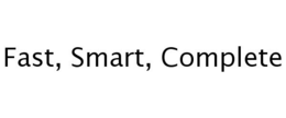 FAST, SMART, COMPLETE trademark