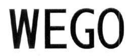 WEGO trademark