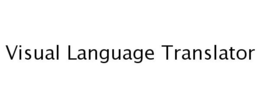 VISUAL LANGUAGE TRANSLATOR trademark