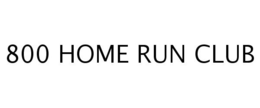 800 HOME RUN CLUB trademark