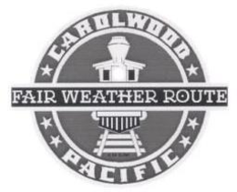 CAROLWOOD PACIFIC FAIR WEATHER ROUTE trademark