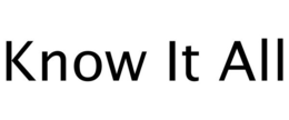 KNOW IT ALL trademark