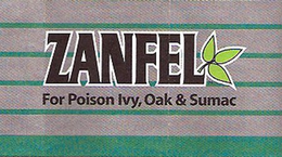 ZANFEL FOR POISON IVY, OAK & SUMAC trademark