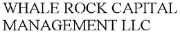 WHALE ROCK CAPITAL MANAGEMENT LLC trademark