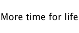 MORE TIME FOR LIFE trademark