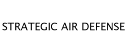STRATEGIC AIR DEFENSE trademark