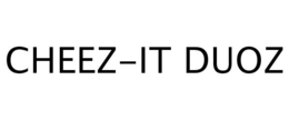 CHEEZ-IT DUOZ trademark
