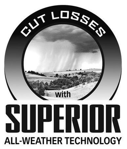CUT LOSSES WITH SUPERIOR ALL-WEATHER TECHNOLOGY trademark