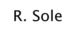 R. SOLE trademark