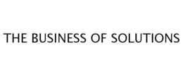 THE BUSINESS OF SOLUTIONS trademark