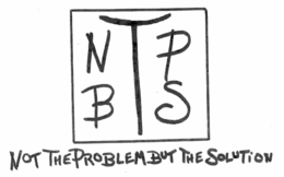 NTPBS NOT THE PROBLEM BUT THE SOLUTION trademark