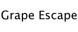 GRAPE ESCAPE trademark
