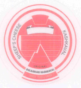 KASHKAVAL SHEEP'S CHEESE IMPORTED BY ORIGINAL BULGARIAN KASHKAVAL MADE IN BULGARIA trademark