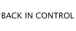BACK IN CONTROL trademark