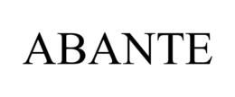 ABANTE trademark