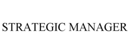 STRATEGIC MANAGER trademark