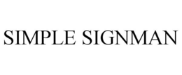 SIMPLE SIGNMAN trademark