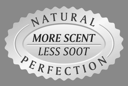 NATURAL PERFECTION MORE SCENT LESS SOOT trademark