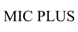 MIC PLUS trademark