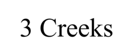 3 CREEKS trademark