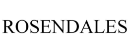 ROSENDALES trademark