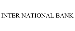 INTER NATIONAL BANK trademark