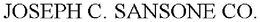 JOSEPH C. SANSONE CO. trademark