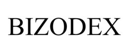 BIZODEX trademark