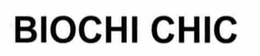 BIOCHI CHIC trademark