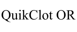 QUIKCLOT OR trademark