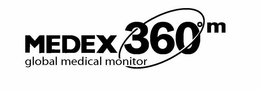 MEDEX 360° M GLOBAL MEDICAL MONITOR trademark