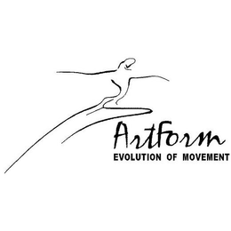 ARTFORM EVOLUTION OF MOVEMENT trademark
