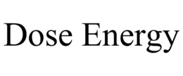 DOSE ENERGY trademark