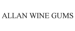 ALLAN WINE GUMS trademark