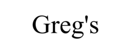 GREG'S trademark