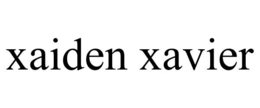 XAIDEN XAVIER trademark