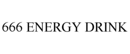 666 ENERGY DRINK trademark