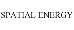 SPATIAL ENERGY trademark