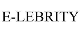 E-LEBRITY trademark