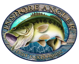 INSHORE ANGLER LIGHT TACKLE FISHING trademark