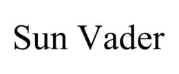 SUN VADER trademark