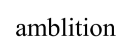 AMBLITION trademark