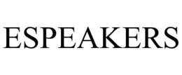 ESPEAKERS trademark