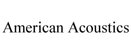 AMERICAN ACOUSTICS trademark