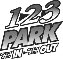 1-2-3 PARK CREDIT CARD IN - CREDIT CARD OUT trademark